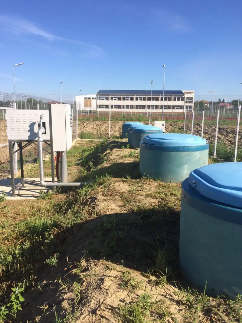 Stație de epurare ECO TANK montată în teren
