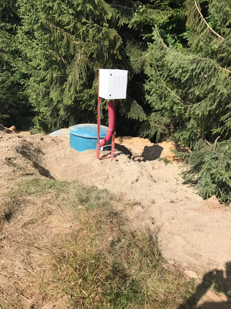Radier beton armat pentru stație epurare ECO TANK obiectiv industrial