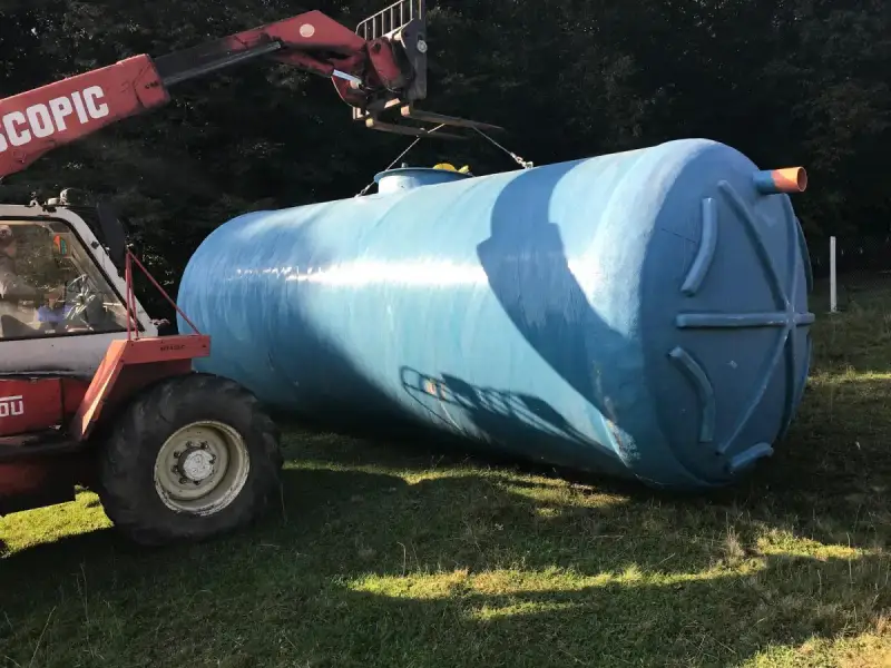 Instalare stație epurare ECO TANK SBR la obiectiv industrial, județul Sibiu