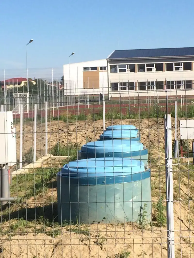 Instalare stație de epurare ECO TANK 20 SBR ECO TANK pe teren