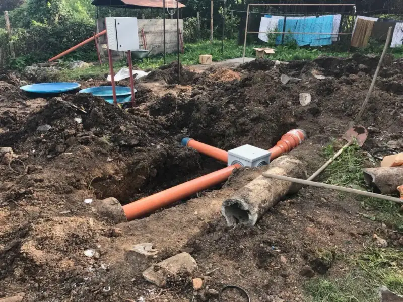 Montaj stație epurare ECO TANK 10-30 PE pentru casă fără canalizare