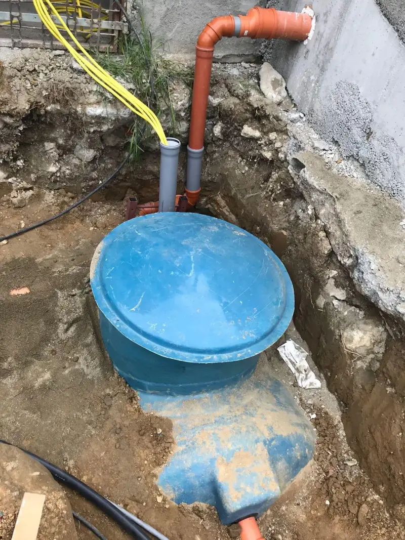 Montaj stație epurare ECO TANK 10-30 PE pentru casă fără canalizare