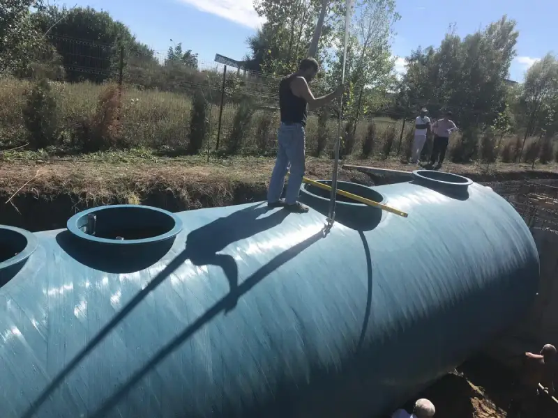Stație epurare compactă ECO TANK pentru pensiune în zonă fără canalizare