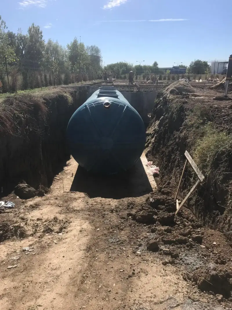 Stație epurare ECO TANK SBR instalată la complex cu funcționare sezonieră