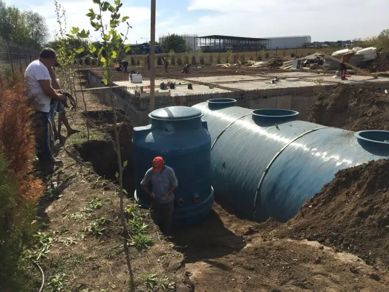 Montaj stație epurare ECO TANK la complex hotelier, conformitate NTPA 001