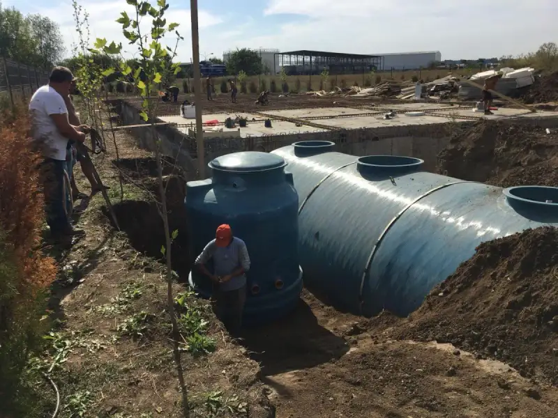 Montaj stație epurare ECO TANK pentru aplicație industrială cu debit variabil