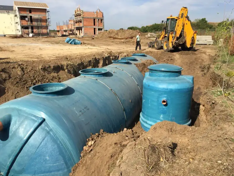 Montaj stație epurare ECO TANK la complex hotelier, conformitate NTPA 001