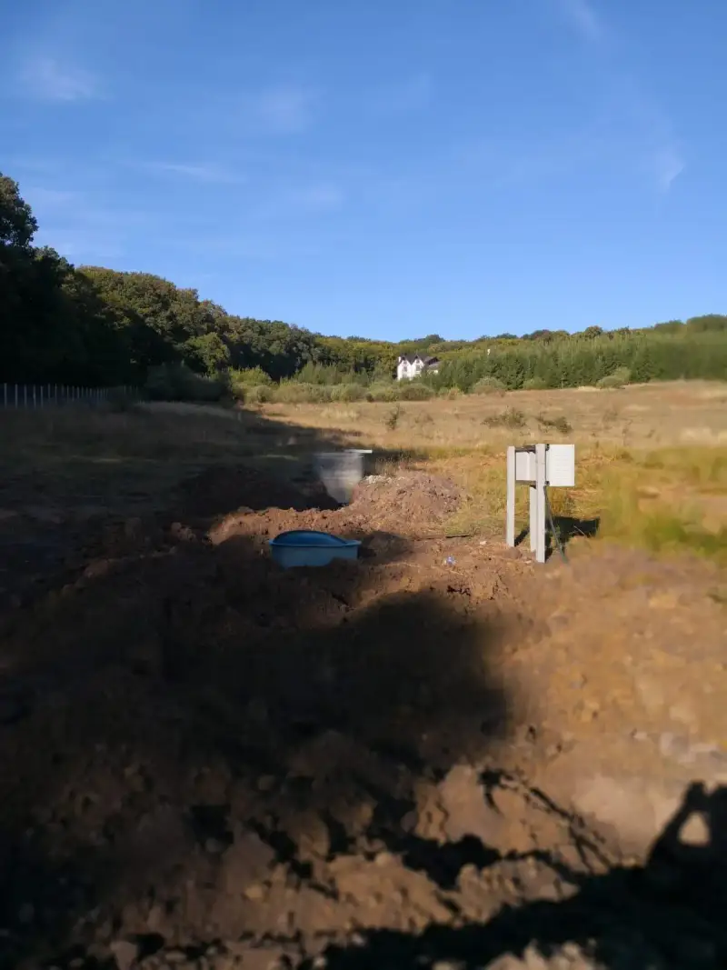 Stație epurare SBR ECO TANK în funcțiune la obiectiv industrial România