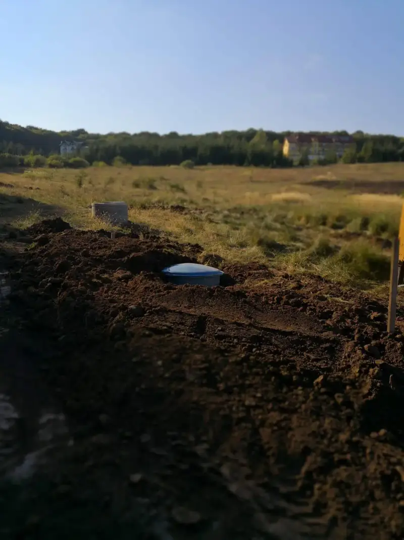 Producție stație de epurare fibră de sticlă în fabrica ECO TANK Brașov