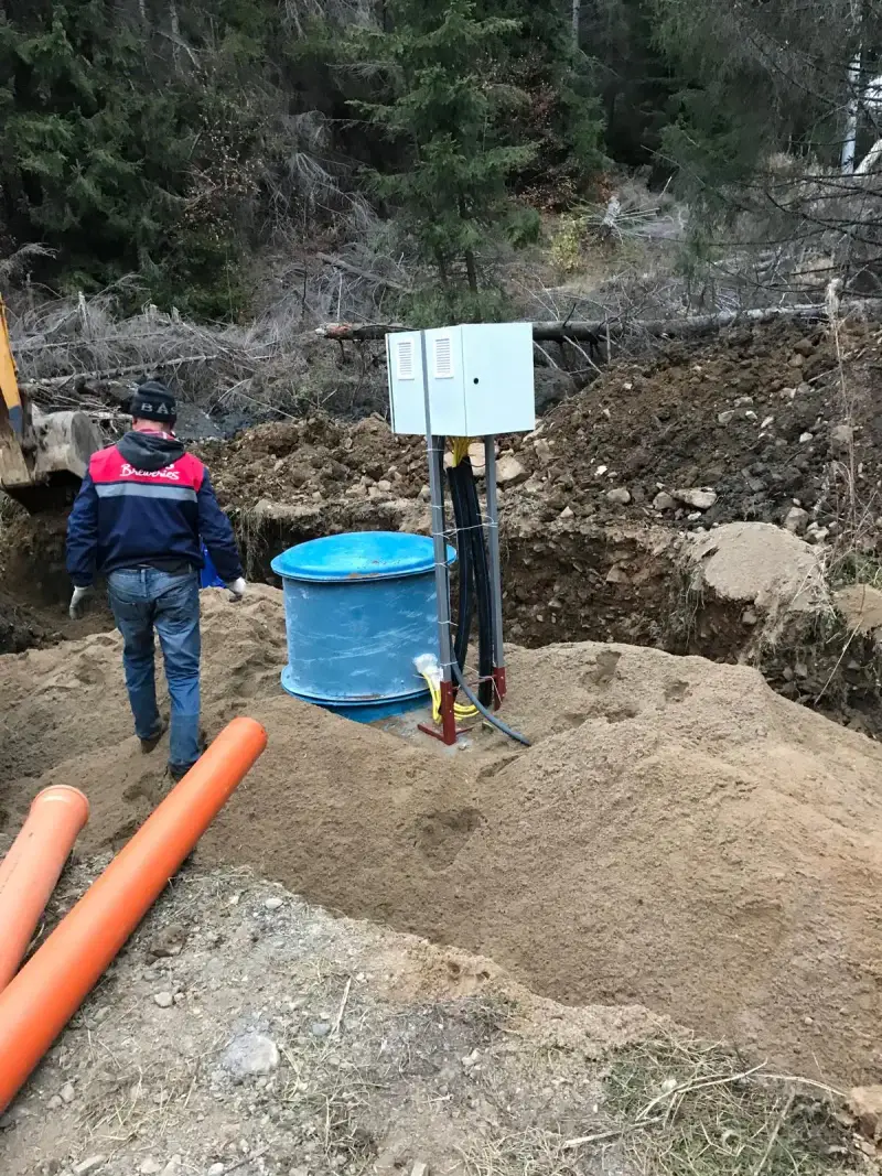 Stație de epurare ECO TANK pregătită pentru livrare