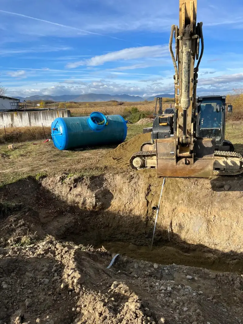 Montaj stație epurare ECO TANK pentru aplicație industrială cu debit variabil