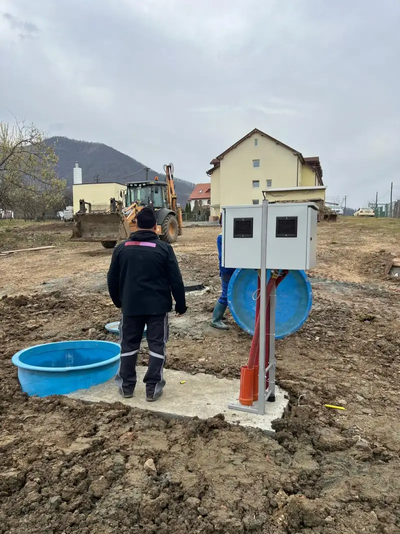 Punere în funcțiune stație epurare ECO TANK la resort turistic România
