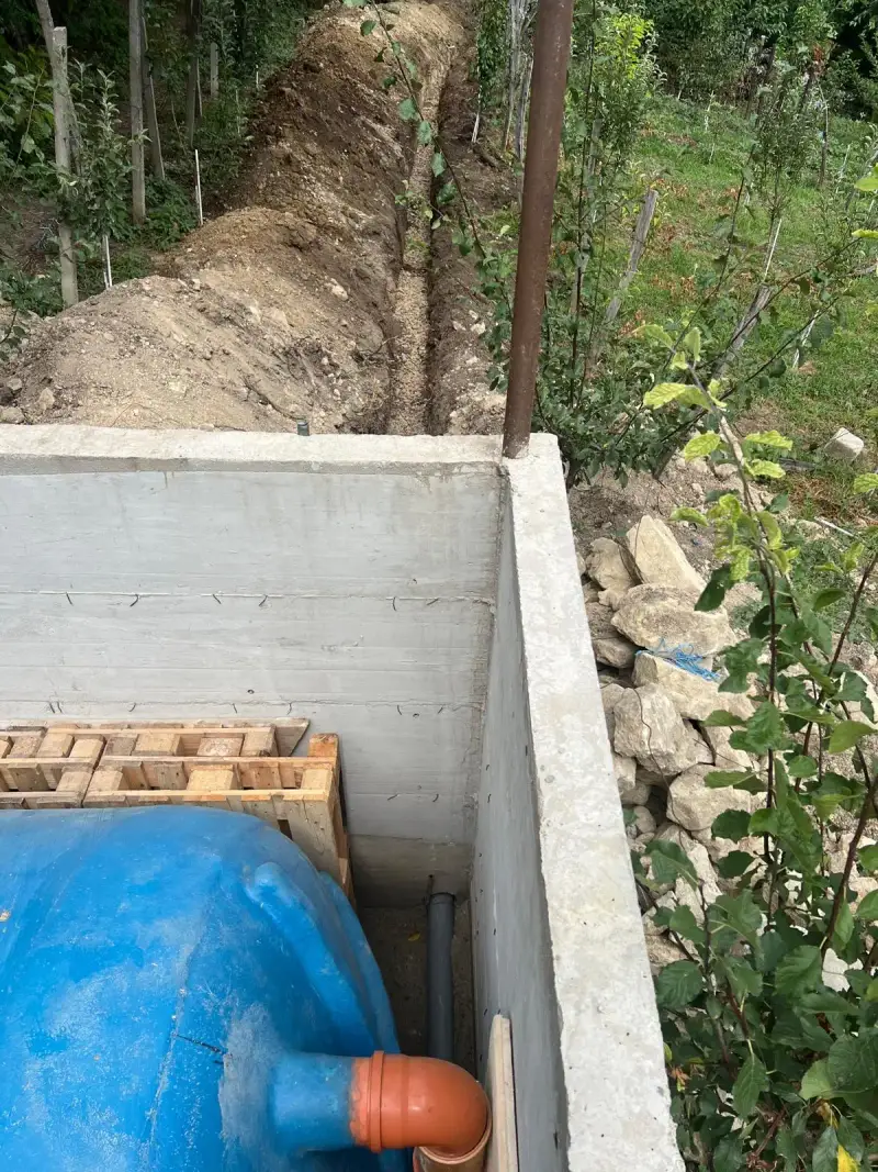 Stație de epurare ECO TANK pregătită pentru livrare, testată hidraulic