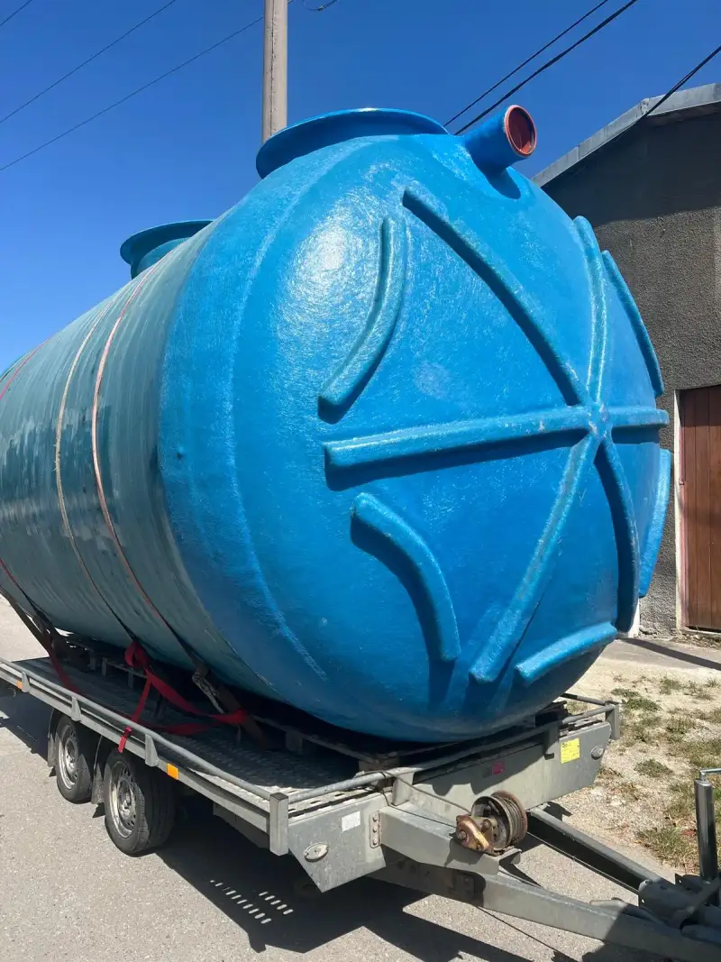 Transport și livrare stație epurare industrială ECO TANK cu flotă proprie