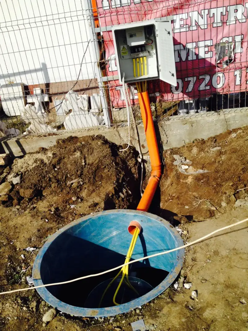 Stație de epurare ECO TANK pregătită pentru livrare, testată hidraulic